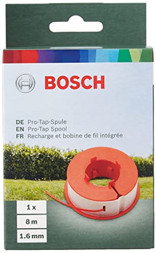 Bosch Ersatz-Trimmerfadenspule „Pro-Tap“ 1,6 mm Durchmesser x 8 m Länge von Bosch Home and Garden