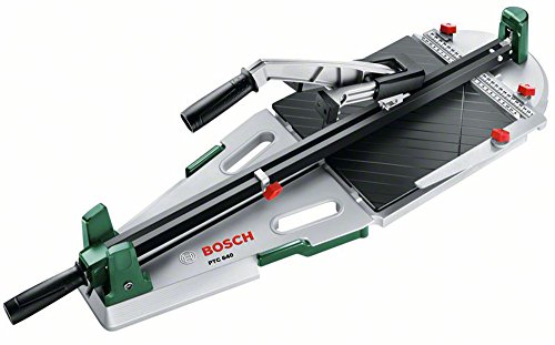 Bosch Fliesenschneider PTC 640 (Fliesenstärke: 12mm, Schnittlänge: 640mm, Diagonalschnittlänger: 450 mm, im Karton) von Bosch
