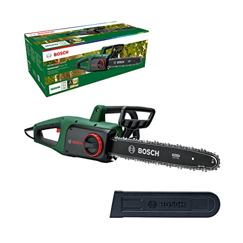 Bosch Home and Garden Bosch Kettensäge UniversalChain 35 (1800 W, Gewicht: 4,2 kg, Kettengeschwindigkeit: 12 m/s, im Karton) von Bosch Home and Garden