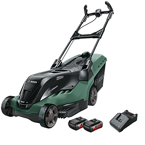 Bosch Akku Rasenmäher AdvancedRotak 36-660 (36 Volt, 2x Akku 2,0 Ah, Schnittbreite: 40 cm, Rasenflächen bis 660 m², im Karton) von Bosch