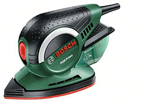 Bosch Multischleifer PSM Primo (1 Schleifpapier K 80, Karton (50 W, Schwingzahl 24.000 min-1, Schwingkreis-Ø 1,4 mm)) von Bosch