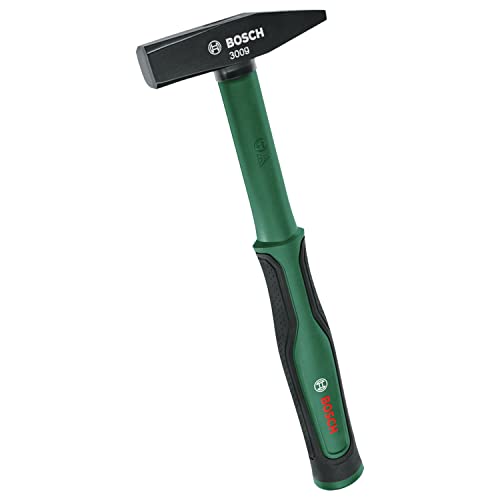 Bosch Schlosserhammer 300g (komfortabler Softgrip-Griff mit Glasfaserkern; robuster Kohlenstoffstahl; mühelose Schlagkraft; geringe Vibration) von Bosch Professional