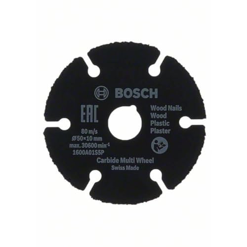 Bosch Accessories Trennscheibe Carbide Multi Wheel (für Multi Material, Ø 50 mm, Zubehör Bosch EasyCut&Grind) von Bosch