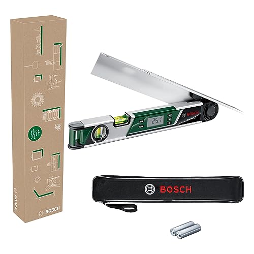 Bosch Home and Garden Bosch Winkelmesser UniversalAngle (Winkel bis 220° präzise messen und übertragen, mit integrierter Berechnungsfunktion für Gehrungswinkel, im E-Commerce Karton) von Bosch