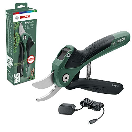 Bosch elektrische Gartenschere EasyPrune (integrierter 3,6 Volt Akku, 450 Schnitte/Akkuladung, im Karton) von Bosch Home and Garden