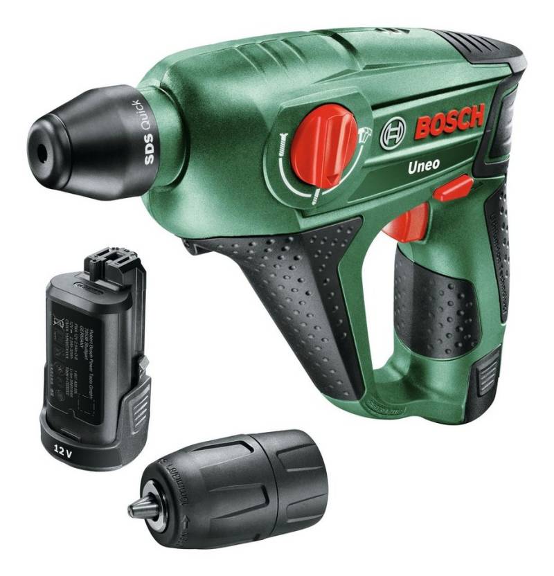 Bosch Home & Garden Akku-Bohrhammer Uneo, 12 V, Mit 2x Akku 2 Ah - im Koffer Bosch Home & Garden Akku-Bohrhammer Uneo, 12 V, Mit 2x Akku 2 Ah - im Koffer von Bosch Home & Garden