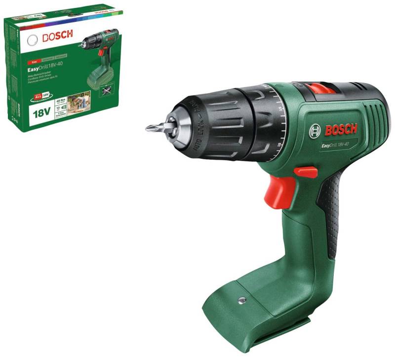 Bosch Home & Garden Akku-Bohrschrauber EasyDrill 18V-40, ohne Akku und Ladegerät, 18 Volt System von Bosch Home & Garden