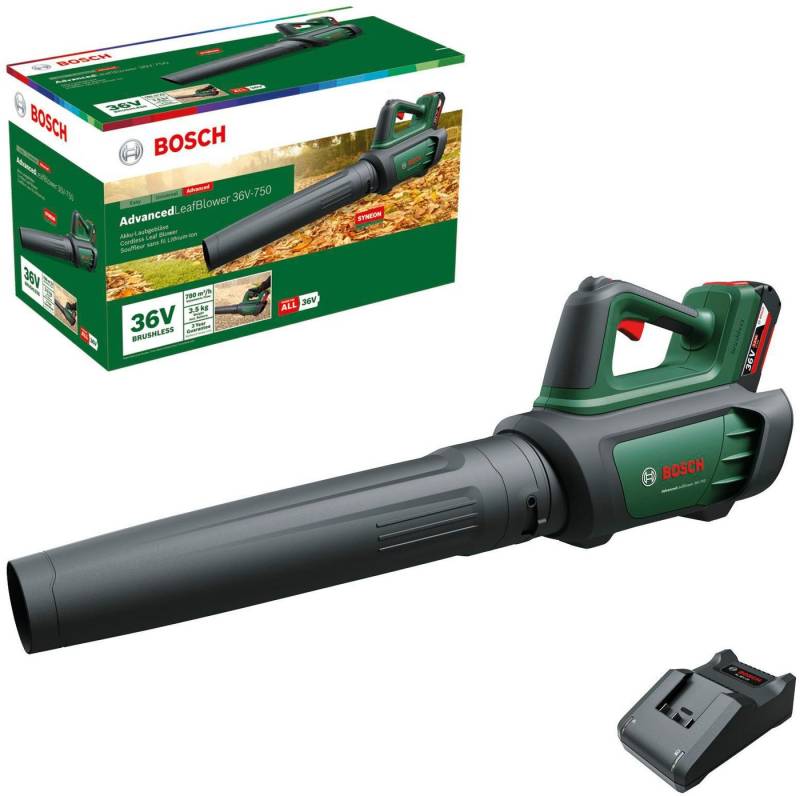 Bosch Home & Garden Akku-Laubbläser AdvancedLeafBlower 36V-750, mit Akku 36V/2,0 Ah und Ladegerät Bosch Home & Garden Akku-Laubbläser AdvancedLeafBlower 36V-750, mit Akku 36V/2,0 Ah und Ladegerät von Bosch Home & Garden