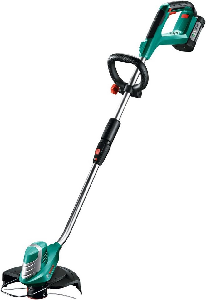 Bosch Home & Garden Akku-Rasentrimmer AdvancedGrassCut 36, 30 cm Arbeitsbreite Faden, inkl. Akku und Ladegerät von Bosch Home & Garden