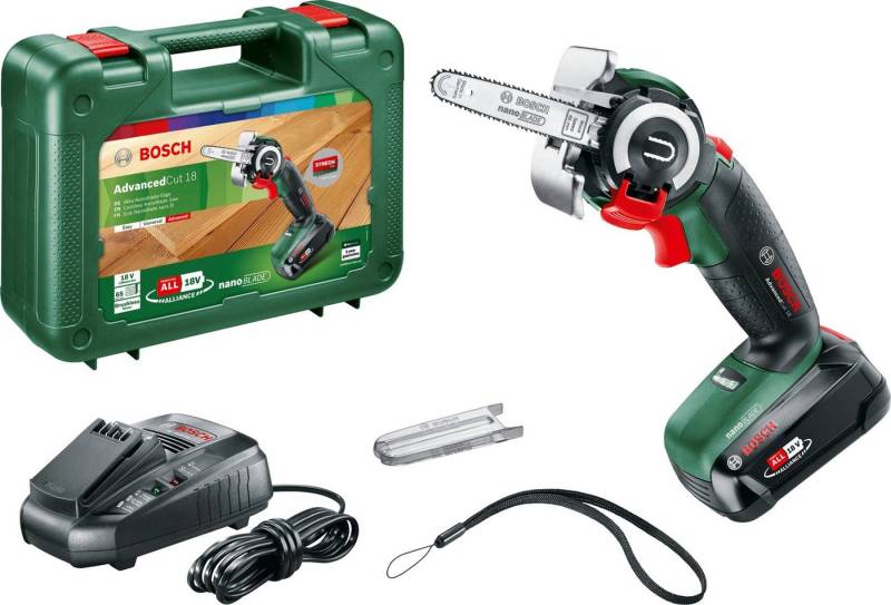 Bosch Home & Garden Akku-Säbelsäge AdvancedCut 18, Set, 18 V, 2,5 Ah, inkl. Akku und Ladegerät von Bosch Home & Garden