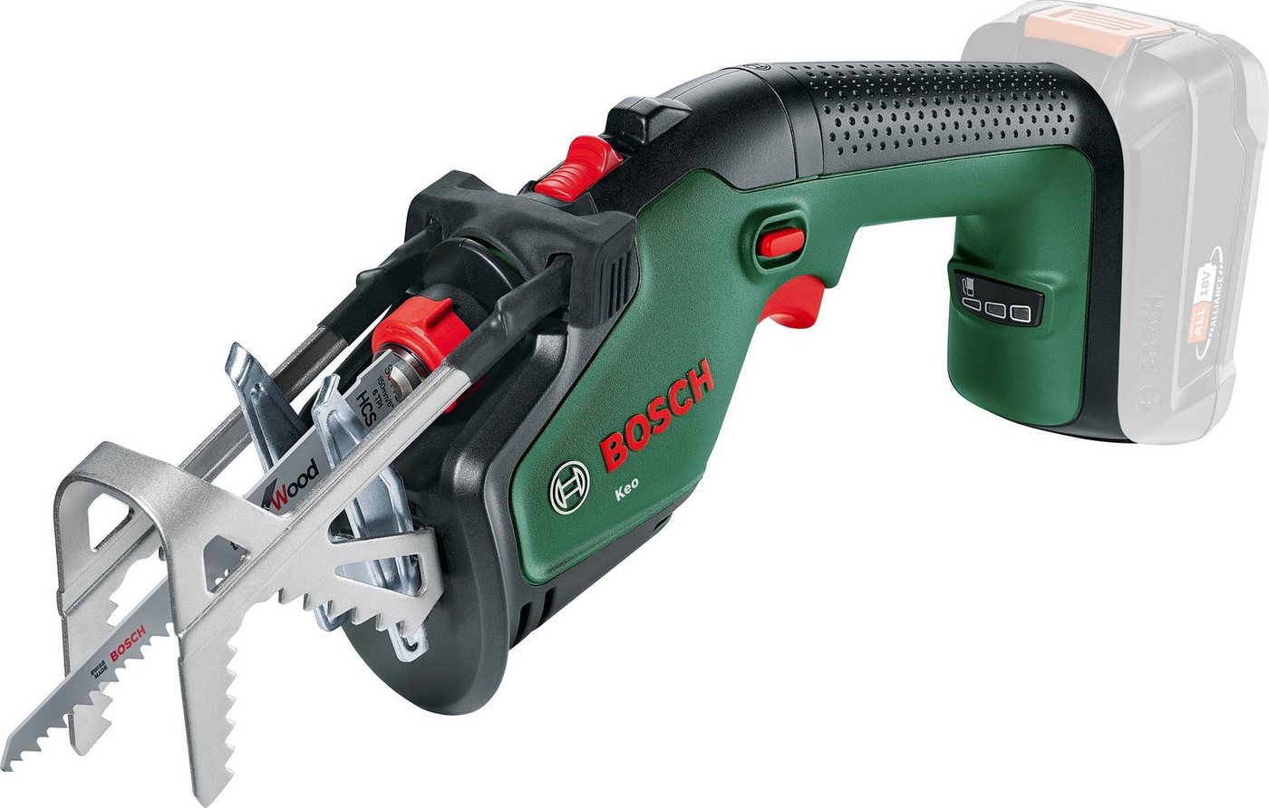 Bosch Home & Garden Akku-Säbelsäge Keo 18, mit Schweizer Präzisionsklinge, ohne Akku und Ladegerät von Bosch Home & Garden