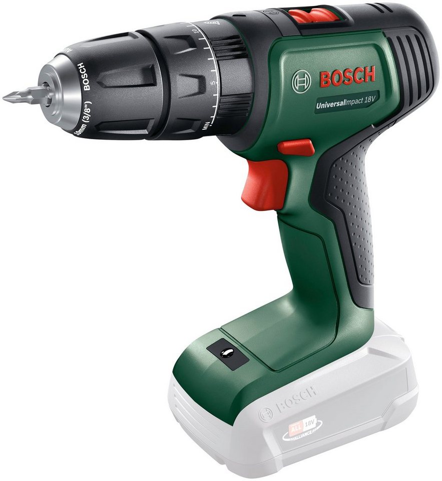 Bosch Home & Garden Akku-Schlagbohrschrauber UniversalImpact 18V, max. 1450 U/min, ohne Akku und Ladegerät Bosch Home & Garden Akku-Schlagbohrschrauber UniversalImpact 18V, max. 1450 U/min, ohne Akku und Ladegerät von Bosch Home & Garden