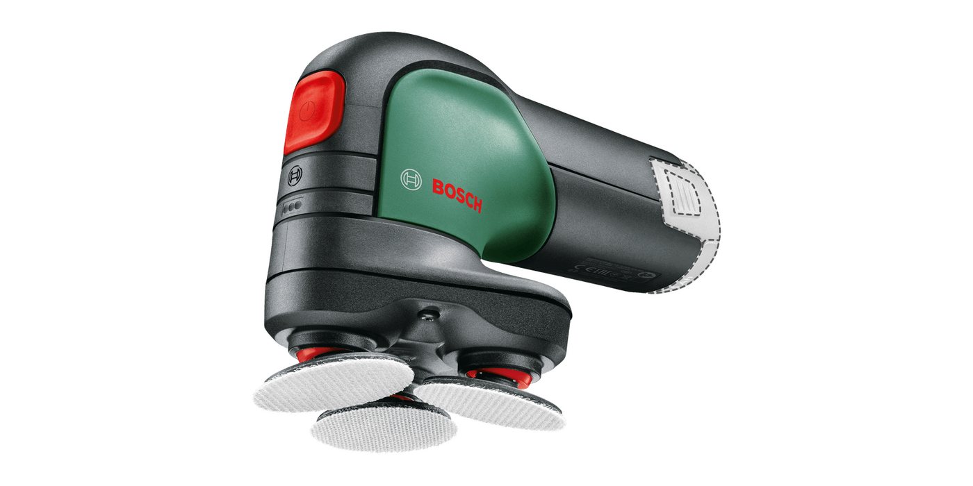 Bosch Home & Garden Akku-Schwingschleifer Tellerschleifer und -Polierer EasyCurvSander Easy 12 Solo, OHNE AKKU UND LADEGERÄT Bosch Home & Garden Akku-Schwingschleifer Tellerschleifer und -Polierer EasyCurvSander Easy 12 Solo, OHNE AKKU UND LADEGERÄT von Bosch Home & Garden