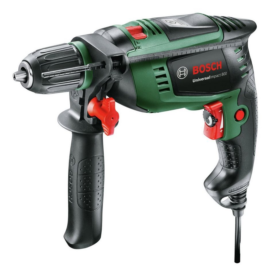 Bosch Home & Garden Schlagbohrmaschine UniversalImpact 800, max. 3000 U/min, Im Tragekoffer von Bosch Home & Garden