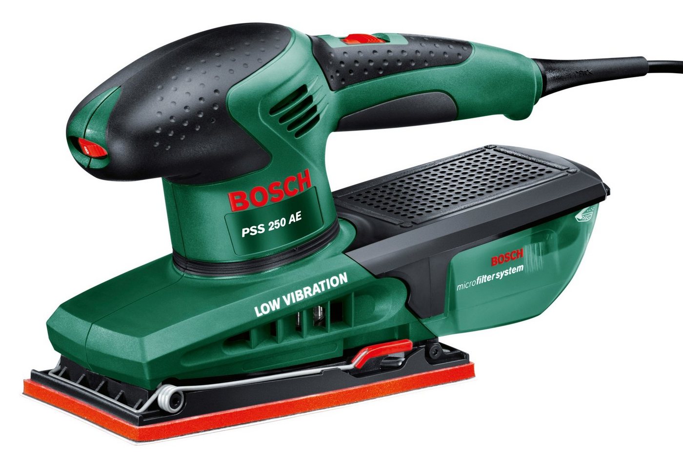 Bosch Home & Garden Schwingschleifer PSS 250 AE, mit Micro-Filtersystem von Bosch Home & Garden
