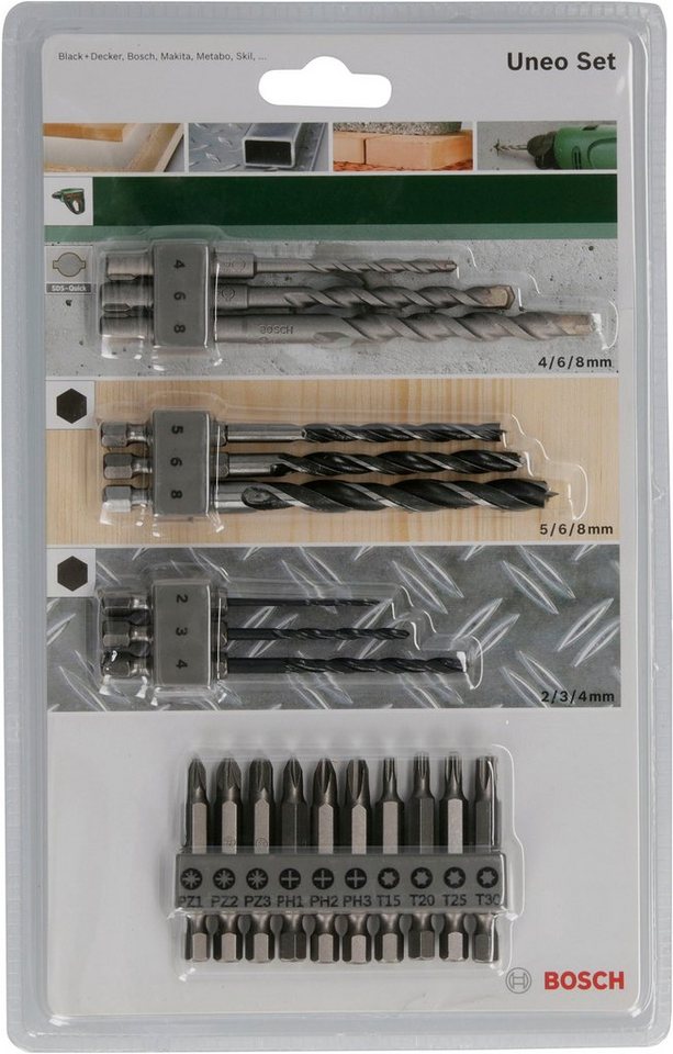 Bosch Home & Garden Werkzeugset Uneo Mixed Set Bosch Home & Garden Werkzeugset Uneo Mixed Set von Bosch Home & Garden