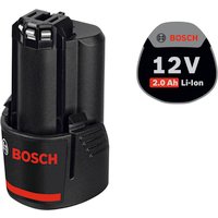BOSCH PROFESSIONAL Akku, GBA, 2 Ah, 12 V, Lithium-Ionen, Rot | Schwarz BOSCH PROFESSIONAL Akku, GBA, 2 Ah, 12 V, Lithium-Ionen, Rot | Schwarz von Bosch Professional