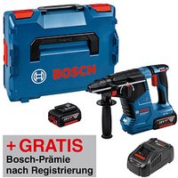 AKTION: BOSCH Professional GBH 18V-24 C Akku-Bohrhammer-Set 18,0 V, mit 2 Akkus mit Prämie nach Registrierung von Bosch Professional