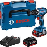 BOSCH Professional GSR 18V-45 Akku-Bohrschrauber-Set 18,0 V, mit 2 Akkus von Bosch Professional