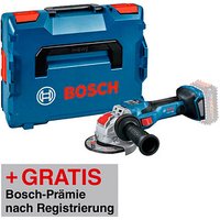 AKTION: BOSCH Professional GWX 18V-SC Bluetooth Low Energy Modul und X-Lock Akku-Winkelschleifer 18,0 V, ohne Akku mit Prämie nach Registrierung AKTION: BOSCH Professional GWX 18V-SC Bluetooth Low Energy Modul und X-Lock Akku-Winkelschleifer 18,0 V, ohne Akku mit Prämie nach Registrierung von Bosch Professional