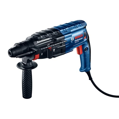 Bosch Professional Bohrhammer GBH 240 (mit SDS plus, 790 W, inkl. Zusatzhandgriff, Tiefenanschlag 210 mm, Handwerkerkoffer) Bosch Professional Bohrhammer GBH 240 (mit SDS plus, 790 W, inkl. Zusatzhandgriff, Tiefenanschlag 210 mm, Handwerkerkoffer) von Bosch Professional