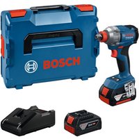 Bosch Akku-Drehschlagschrauber GDX 18V-285, 2x 4.0 Ah und Ladegerät in L-BOXX von Bosch Professional