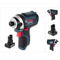 Bosch GDR 12V-105 Akku Drehschlagschrauber 12V 105Nm + 1x Akku 6,0Ah - ohne Ladegerät von Bosch Professional