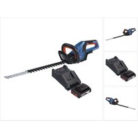Bosch GHE 18V-60 Professional Akku Heckenschere 18 V 60 cm Brushless + 1x Akku 2,0 Ah + Ladegerät von Bosch Professional