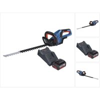 Bosch GHE 18V-60 Professional Akku Heckenschere 18 V 60 cm Brushless + 1x Akku 4,0 Ah + Ladegerät von Bosch Professional