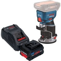 Bosch gkf 18V-8 Professional Akku Kantenfräse 18 v 8,0 mm Brushless + 1x ProCORE Akku 5,5 Ah + Ladegerät von Bosch Professional