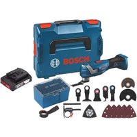 Bosch GOP 18V-34 Professional Akku Multi Cutter 18 V Starlock Plus + 1x Akku 2,0 Ah + 17 tlg. Zubehör + L-Boxx - ohne Ladegerät Bosch GOP 18V-34 Professional Akku Multi Cutter 18 V Starlock Plus + 1x Akku 2,0 Ah + 17 tlg. Zubehör + L-Boxx - ohne Ladegerät von Bosch Professional
