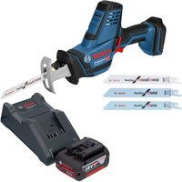 Bosch GSA 18V-LI C Professional Akku Reciprosäge Säbelsäge 18 V + 1x Akku 4,0 Ah + Ladegerät Bosch GSA 18V-LI C Professional Akku Reciprosäge Säbelsäge 18 V + 1x Akku 4,0 Ah + Ladegerät von Bosch Professional