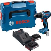 Bosch GSR 18V-65 Professional Akku Bohrschrauber 18 V 63 Nm Brushless + 2x Akku 2,0 Ah + Ladegerät + L-Boxx von Bosch Professional