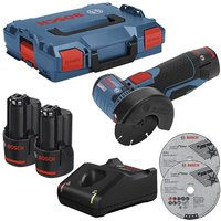 BOSCH Professional Akku-Winkelschleifer-Set 06019F200B von Bosch Professional