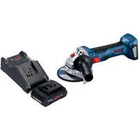Bosch GWS 18V-7 Professional Akku Winkelschleifer 18 V 115 mm Brushless + 1x ProCORE Akku 4,0 Ah + Ladegerät Bosch GWS 18V-7 Professional Akku Winkelschleifer 18 V 115 mm Brushless + 1x ProCORE Akku 4,0 Ah + Ladegerät von Bosch Professional