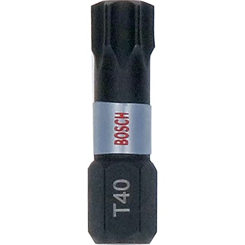 Bosch Impact Control Torsion Torx Schraubendreher-Bits T40, 25 mm, 25 Stück von Bosch Professional