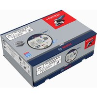 Bosch PRO Inox+Metall Trennscheiben 125 mm, 200 Stück + Winkelschleifer GWS 750 von Bosch Professional