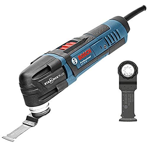 Bosch Professional Multi-Cutter GOP 30-28 (Starlock-Werkzeugaufnahme, 300 Watt, inkl. 1x StarlockPlus BIM Tauchsägeblatt, im Karton) von Bosch Professional