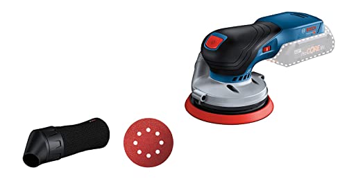 Bosch Professional 18V System Akku Exzenterschleifer GEX 18V-125 (inkl. Schleifteller (125 mm), 1x Schleifpapier, Staubbeutel, ohne Akkus und Ladegerät, im Karton) von Bosch Professional