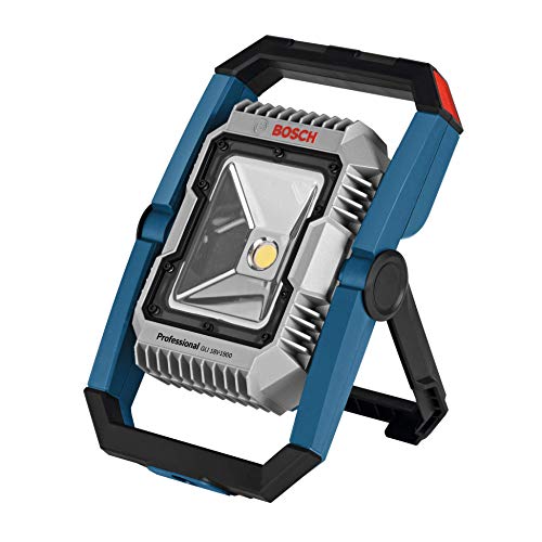 Bosch Professional 18V System Akku LED-Baustellenlampe GLI 18V-1900 (max. Helligkeit 1900 Lumen, ohne Akkus und Ladegerät, im Karton) von Bosch Professional