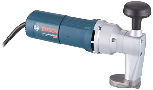 Bosch Professional Blechschere GSC 2,8 (Hubzahl 1.500 min-1, inkl. Einstelllehre, Innensechskantschlüssel SW 2,5, Innensechskantschlüssel SW 5, 1x Messer-Set für Blechschere) GSC 2.8 Professional Schwarz, Blau von Bosch Professional