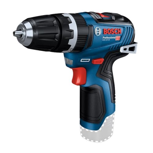 Bosch Professional 12V System Akku Schlagbohrschrauber GSB 12V-35 (Drehmoment hart/weich 20/35 Nm, ohne Akku/ Ladegerät) von Bosch Professional