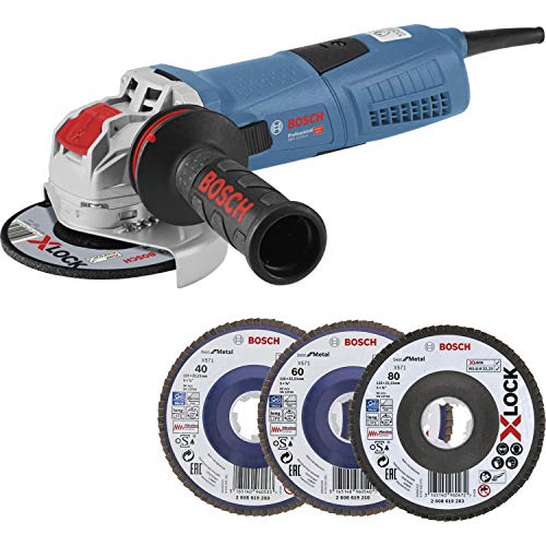 Bosch Professional Winkelschleifer Gwx 13-125 S x-Lock Aufnahme+Schleifscheiben 1300 Watt Bosch Professional Winkelschleifer Gwx 13-125 S x-Lock Aufnahme+Schleifscheiben 1300 Watt von Bosch Professional
