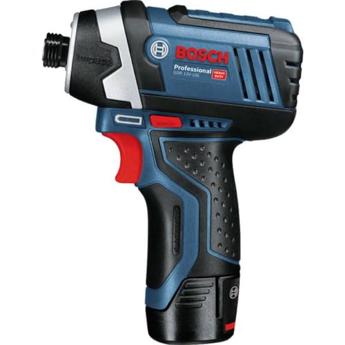 Bosch Professional 12V System Akku Drehschlagschrauber GDR 12V-105 (inkl.Einlage für Zubehör, Einlage, L-BOXX, ohne Akku/ Ladegerät) von Bosch Professional