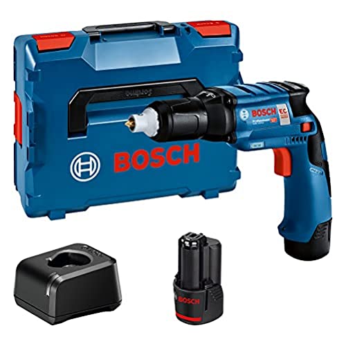 Bosch Professional 12V System Akku Trockenbauschrauber GTB 12V-11 (inkl. 2x Akku GBA 12V 2.0Ah, Ladegerät GAL 12V-20, 1x Schraubendrehereinsatz, L-BOXX) von Bosch Professional