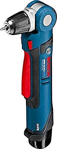 Bosch Professional 12V System Akku Winkelbohrmaschine GWB 12V-10 (ohne Akkus und Ladegerät, in L-Boxx) GWB 12V-10 Professional blau/schwarz/rot von Bosch Professional