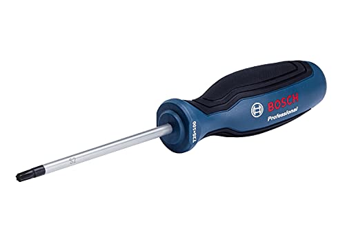 Bosch Professional 1600A01V0D Schraubendreher (Torx, S2-Stahl), Blau, TX25 x 100 mm von Bosch Professional