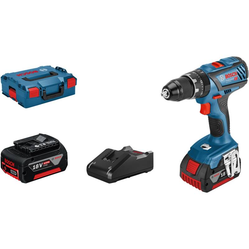 Bosch Professional 18 V Akku-Schlagbohrschrauber GSB 18V-28 inkl. 4 Ah Akkus Bosch Professional 18 V Akku-Schlagbohrschrauber GSB 18V-28 inkl. 4 Ah Akkus von Bosch Professional