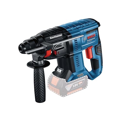 Bosch Professional 18V System Akku Bohrhammer GBH 18V-21 (mit SDS plus, max. Schlagenergie 2 J, Bürstenloser Motor, ohne Akku/ Ladegerät) von Bosch Professional