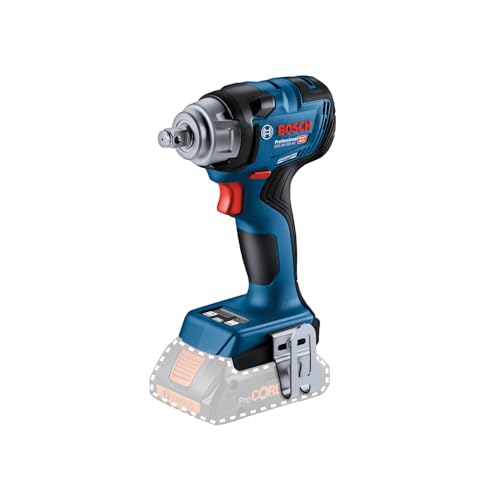 Bosch Professional 18V System Akku Drehschlagschrauber GDS 18V-330 HC (330 Nm Anziehmoment, 560 Nm Losbrechmoment, drei Geschwindigkeits-/Drehmomentstufen, ohne Akku/ Ladegerät) von Bosch Professional